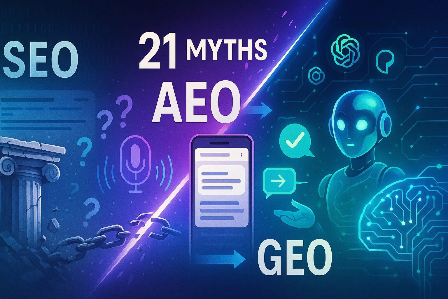 SEO is Dead, Long Live AEO & GEO: 21 Outdated Myths Destroying Search Visibility