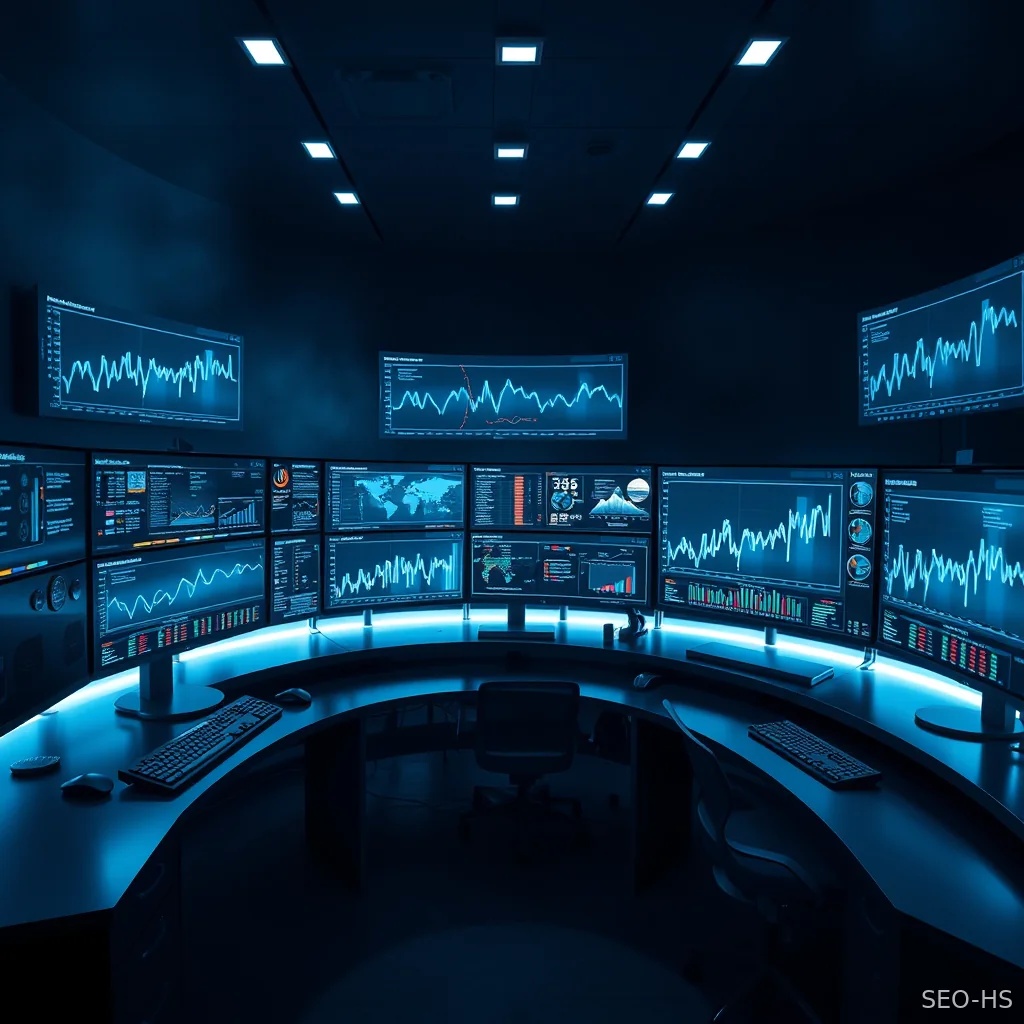 An enterprise analytics display connecting organic search performance directly to CRM pipeline data.