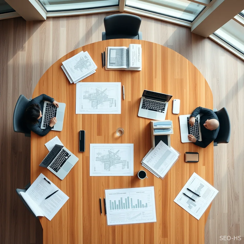 An organized operational workspace illustrating scaled practice page refreshes through AI workflows.